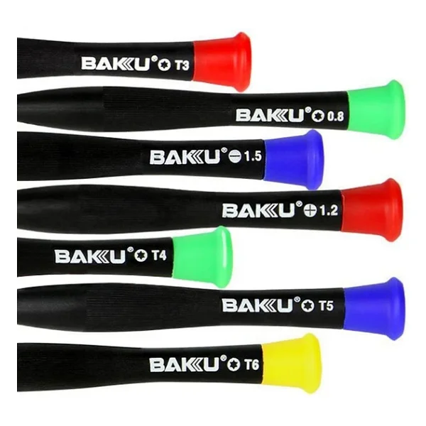 Baku Bk-6108 Hassas 8'li Tornavida Seti - Görsel 2