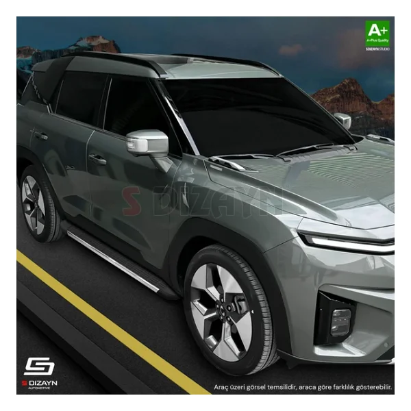 S-Dizayn Vw Caddy 4 S-Line Krom Yan Basamak 193 Cm 2020 Üzeri A+ Kalite - Görsel 7
