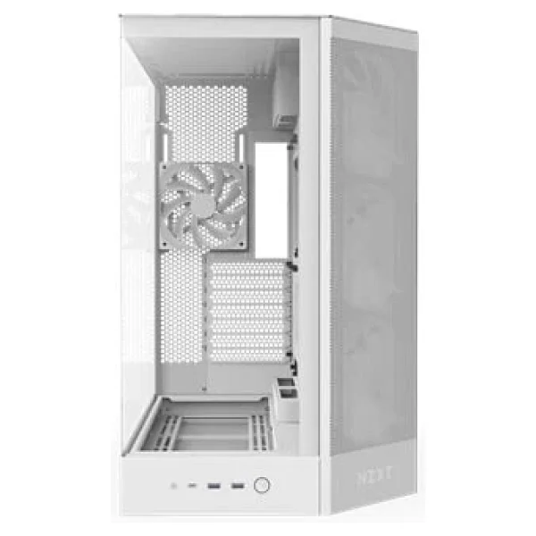 Nzxt H9 Flow RGB Large Cm-H92fw-R1 Fanlı Beyaz E-Atx Oyuncu Kasası - Görsel 6
