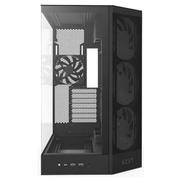 Nzxt H9 Flow RGB Large Cm-H92fb-R1 Fanlı Siyah E-Atx Oyuncu Kasası - Görsel 5