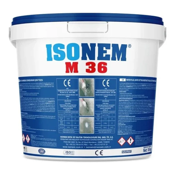Isonem M 36 5 Kg Su Durdurma Tozu - Görsel 5