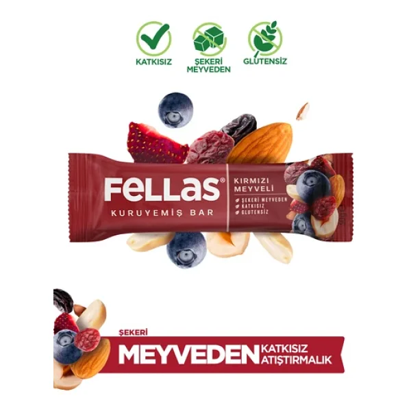 Fellas Kuruyemiş Bar 6'lı Deneme Paketi - Görsel 4