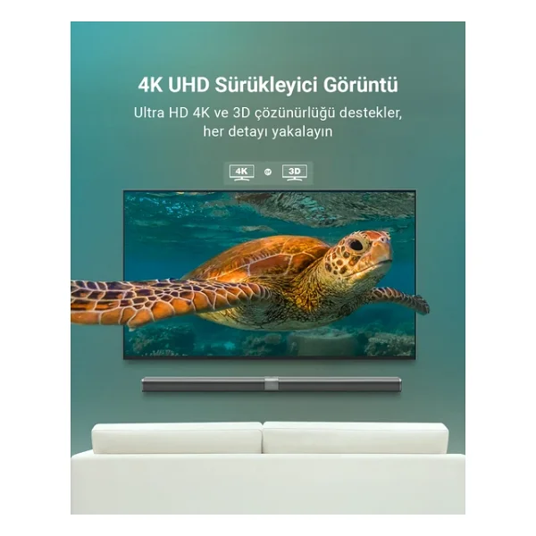 Ugreen 10244 1 M 4K Displayport Kablo - Görsel 8