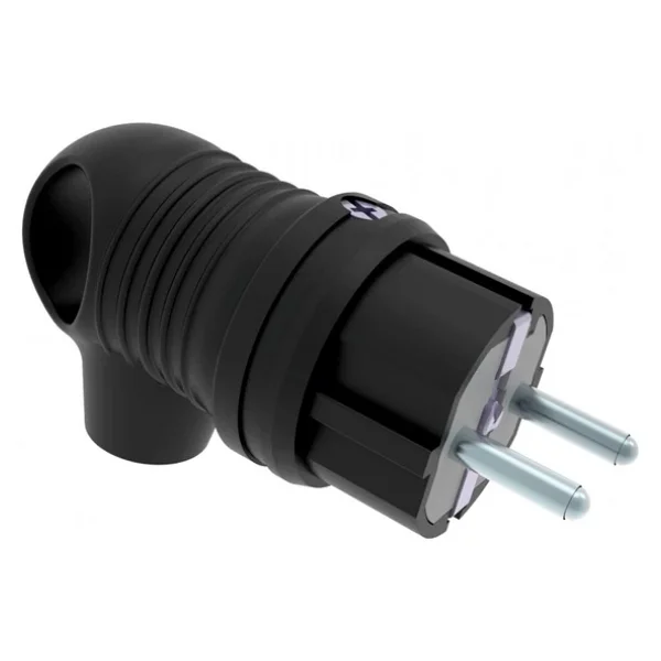 Bemis 1x16a 220v Kauçuk Kulplu Eğik Fiş - Görsel 3