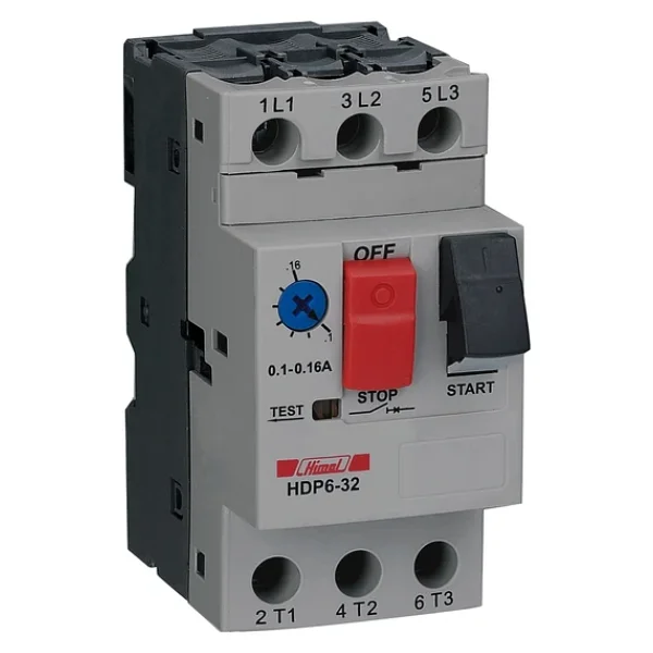 Himel Hdp6321p6 0,37 Kw 1-1,6a Motor Koruma Şalteri - Görsel 4