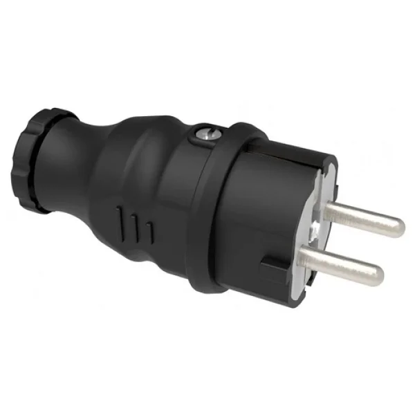 Bemis 1x16a 220v Kauçuk Düz Fiş - Görsel 3
