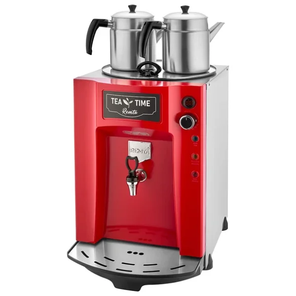 Remta DE11SP Premium Jumbo Çift Demlikli 23 lt Çay Makinesi Kırmızı - Görsel 4