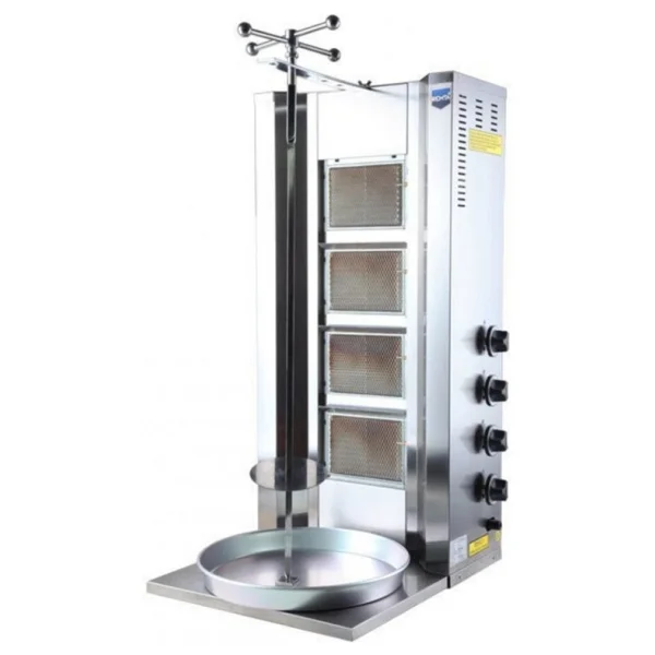 Remta D08 4 Radyanlı Gazlı Döner Makinesi - Görsel 5