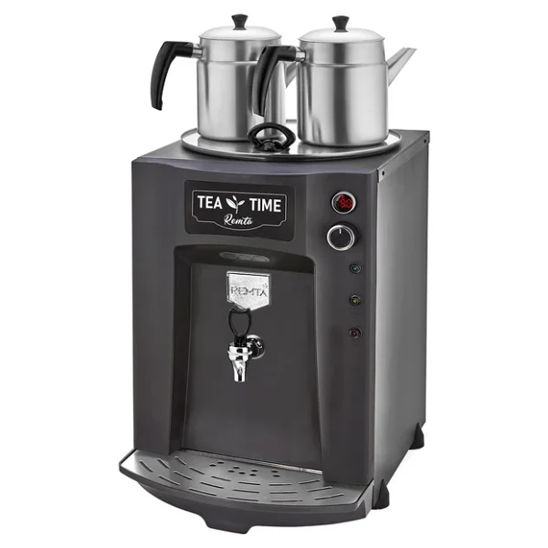 Remta DE11SP Premium Jumbo Çift Demlikli 23 lt Çay Makinesi Siyah - Görsel 5