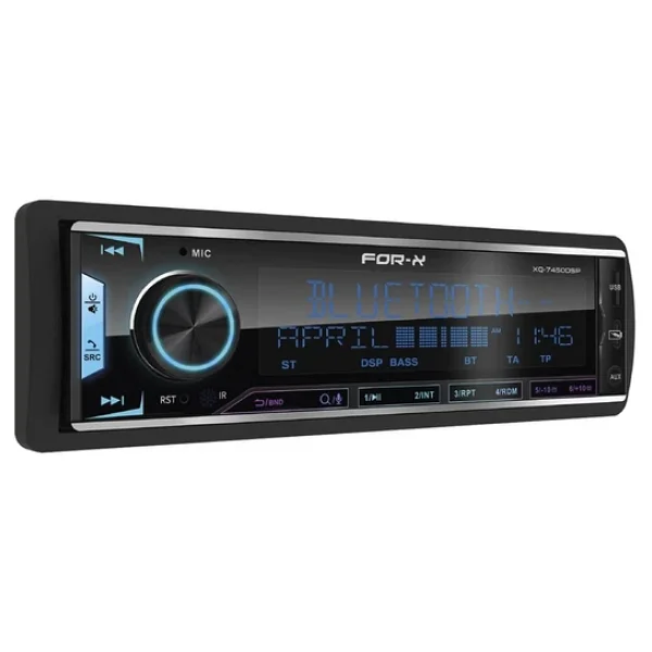 For-X Xq-7450dsp 4x100 W Bluetooth Oto Teyp - Görsel 5