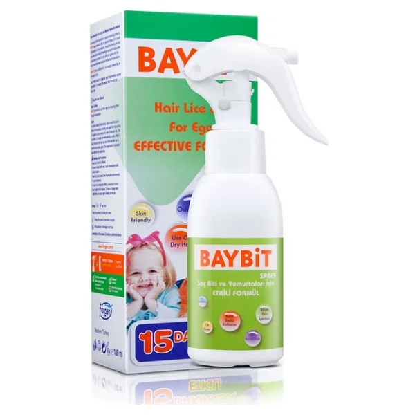 Baybit Saç Biti Ve Yumurtaları İçin Sprey - Görsel 3