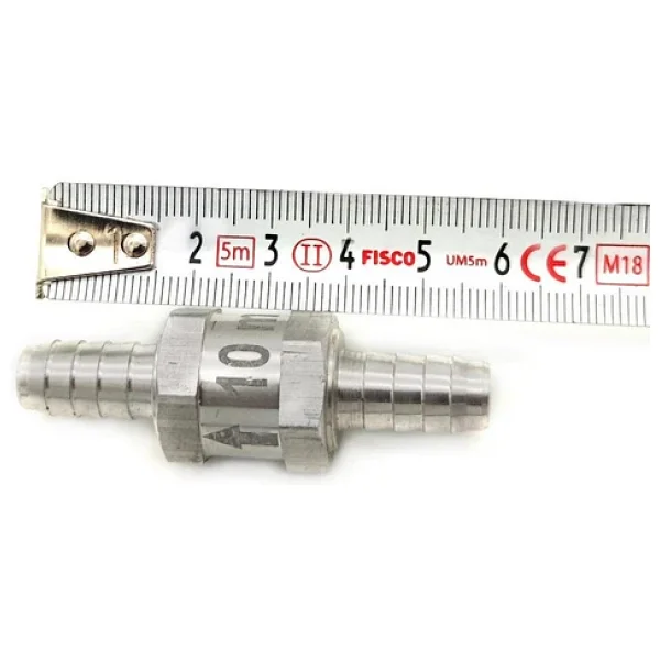 Mazot Benzin Yakıt Çekvalf 10mm Ve 2 Adet Hortum Kelepçesi - Görsel 4