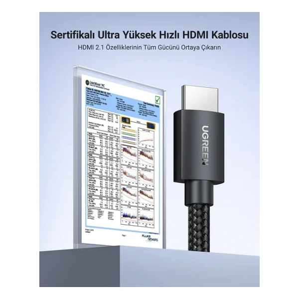 Ugreen 40181 8K 3 M Hdmı Kablo - Görsel 10