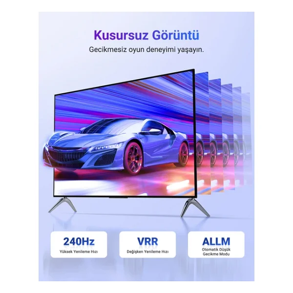 Ugreen 40181 8K 3 M Hdmı Kablo - Görsel 5