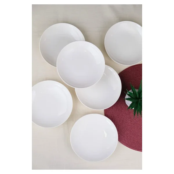 Tabak Evi Chic 19.50 Cm 6'lı Çukur Tabak - Görsel 5