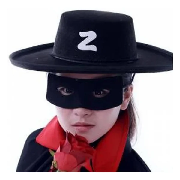 Zorro Şapkası Ve Göz Maskesi - Görsel 3