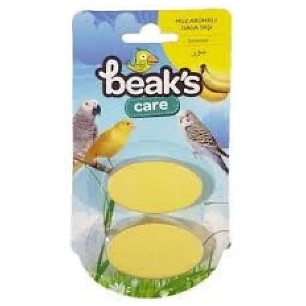 Beak's 2'li Muz Aromalı Kuş Gaga Taşı - Görsel 3