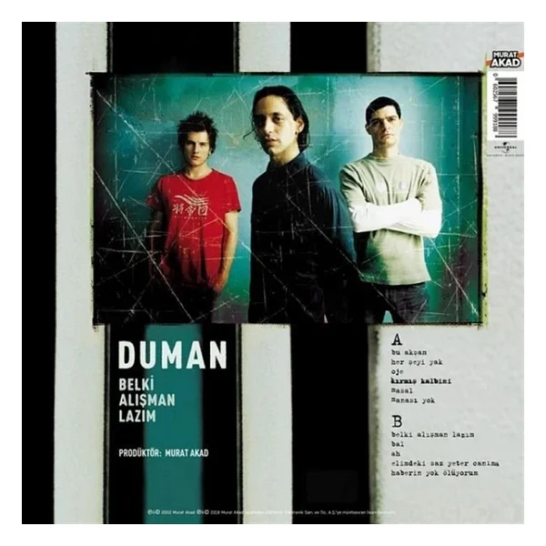 Duman - Belki Alışman Lazım Plak - Görsel 2