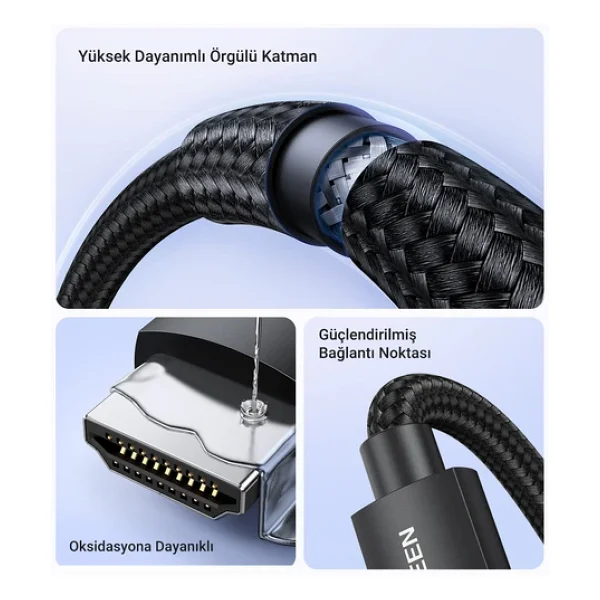 Ugreen 40182 8K 5 M Hdmı Kablo - Görsel 7