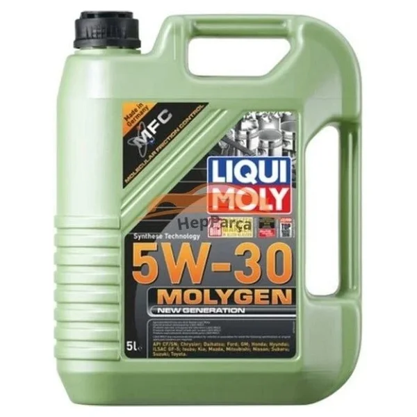 Liqui Moly Molygen New Generation 5w-30 5 Lt Motor Yağı - Görsel 4