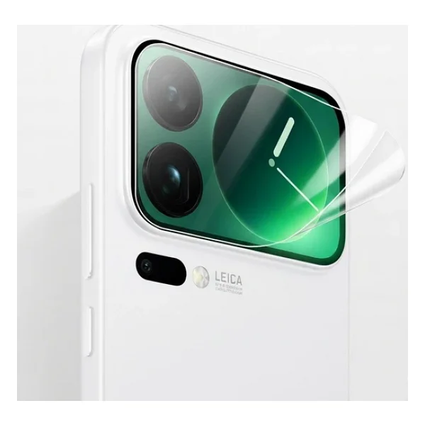 Xiaomi 17 Pro Uyumlu Arka Mini Ekran 3 Adet Ekran Koruyucu Nano Jelatin - Görsel 4