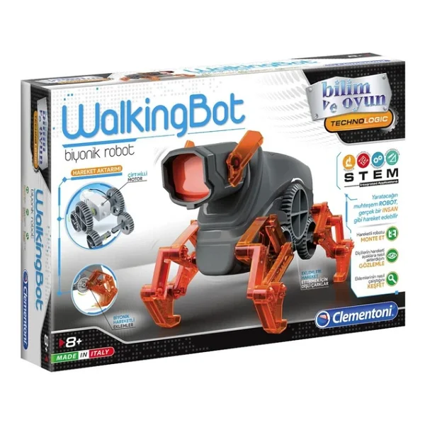 Clementoni Robotik Laboratuvarı Walkingbot 64441 - Görsel 6