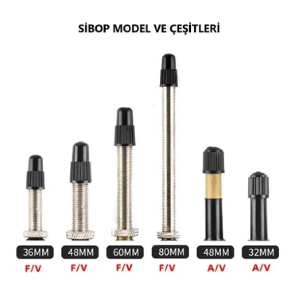 Plus Panda 27,5 Jant (27,5x1.95-2.10-2.25) Bisiklet İç Lastiği Av 48 Mm Motor Sibop - Görsel 5