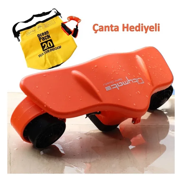 Sea Scooter Elektrikli Deniz Havuz Scooter 2x600 W Çift Motor + Çift Batarya - Görsel 6