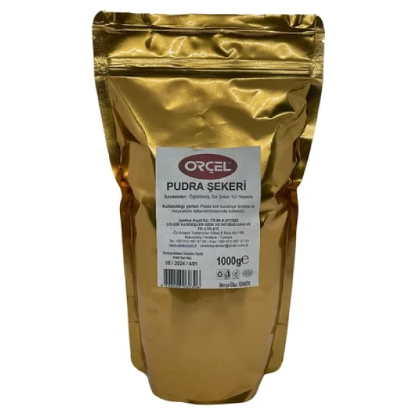 Orçel Pudra Şekeri 1 Kg - Görsel 3
