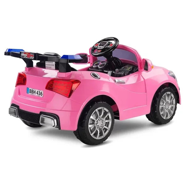 Babyhope 436 Audi E-Drive-5 Pembe 12 V Akülü Araba - Görsel 5