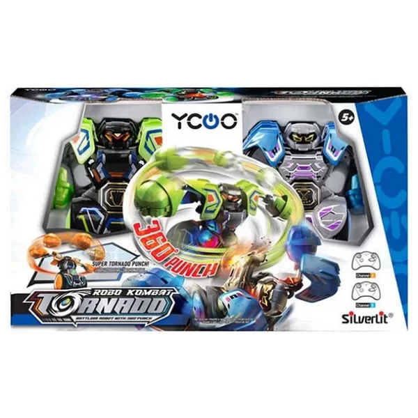 Silverlit Robo Kombat Tornado Robot 2'li Paket 86883 - Görsel 5