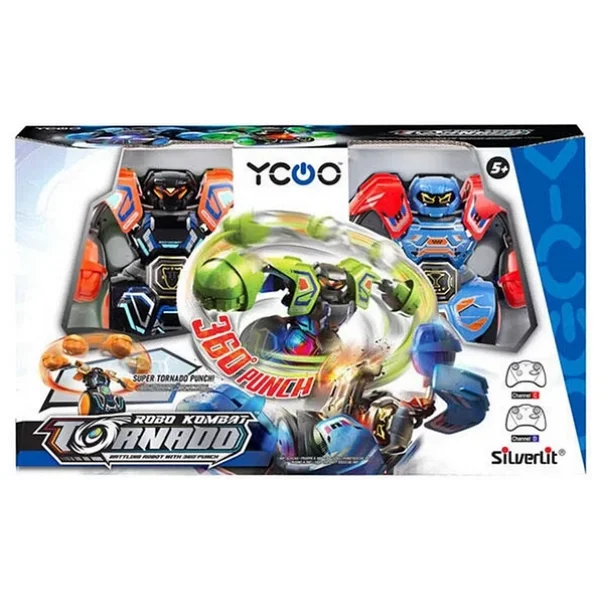 Silverlit Robo Kombat Tornado Robot 2'li Paket 86883 - Görsel 4