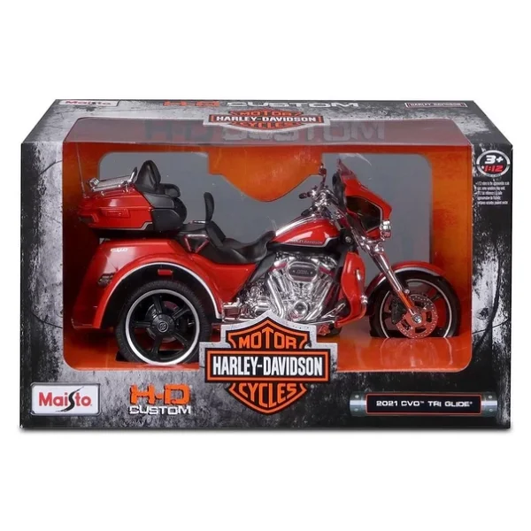 Maisto 1/12 Harley-Davidson 2021 Cvo Trı Glide Motosiklet - Görsel 5
