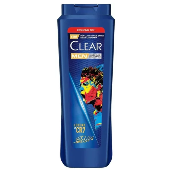 Clear Men Legend By Cr7 500 Ml Kepek Şampuanı - Görsel 4