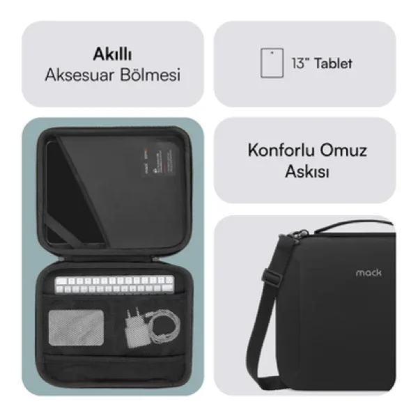 Mack Zone X Mce-1402 13" Tablet Çantası - Görsel 3