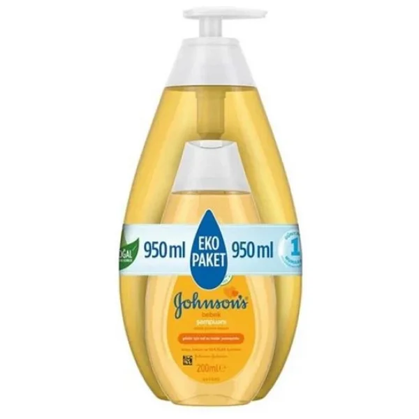 Johnson's Baby Bebek Şampuanı 750 Ml + 200 Ml - Görsel 5
