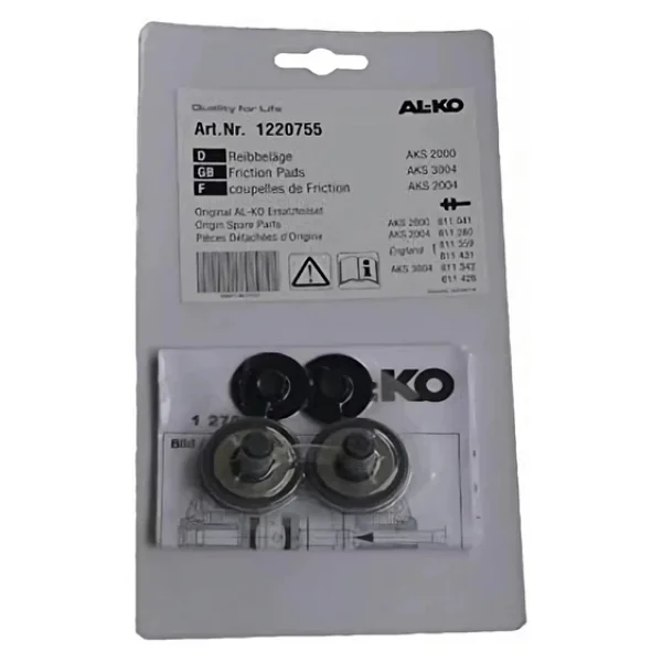 Al-Ko 3004 Sürtünme Balatası Yan Set - Görsel 2