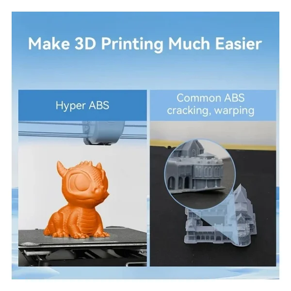 Creality Hyper Abs 1.75 Mm 1 Kg Turuncu Filament - Görsel 5