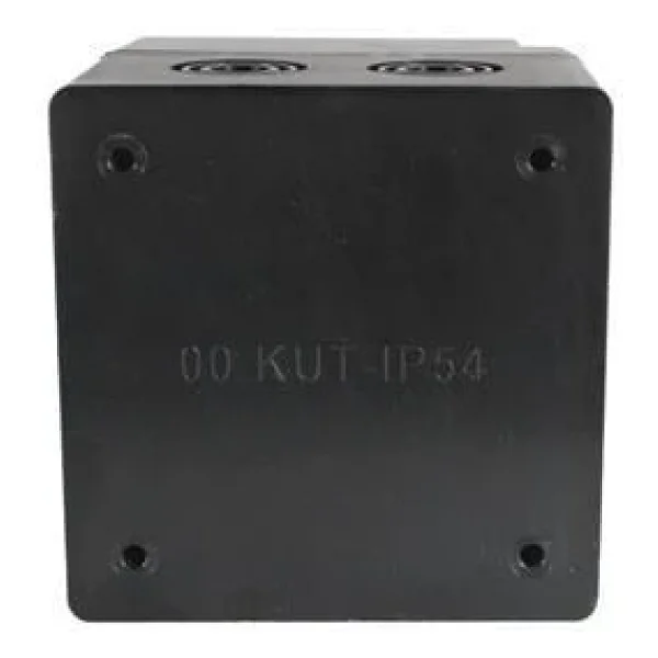 Opaş 65x75x60 Ip 54 Mini Boy Siyah Şalter Kutusu - Görsel 6