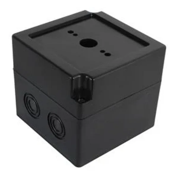 Opaş 65x75x60 Ip 54 Mini Boy Siyah Şalter Kutusu - Görsel 3