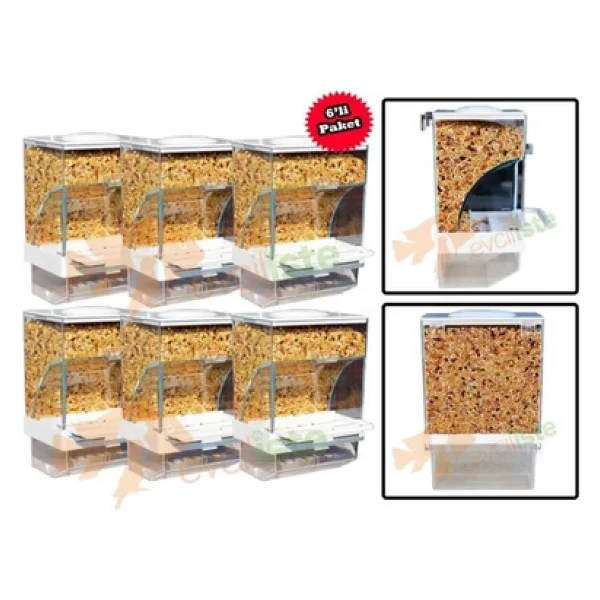 Gardenmix Garden Mix Kuşlar Için Akıllı Yemlik 6adet Xa Kalitex - Görsel 3