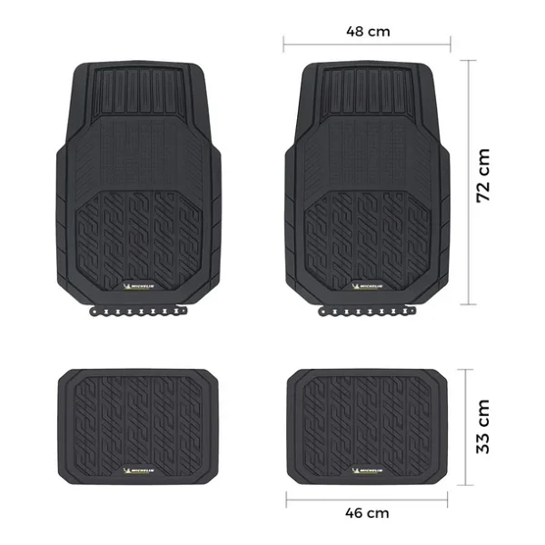 Michelin Mc34587 4 Parça Universal 3d Havuzlu Oto Paspas - Görsel 5
