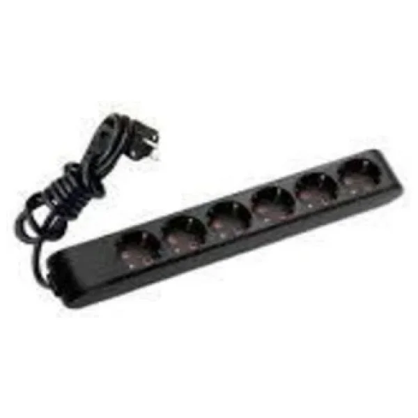 Viko Multi-Let 90133602 Topraklı Siyah 2 M 6'lı Priz - Görsel 6