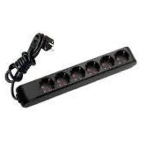 Viko Multi-Let 90133602 Topraklı Siyah 2 M 6'lı Priz - Görsel 5