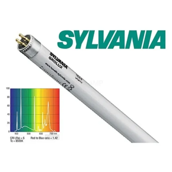 Sylvania Gro-Lux T5 F8w/Gro 8watt Akvaryum Aydınlatması - Görsel 4