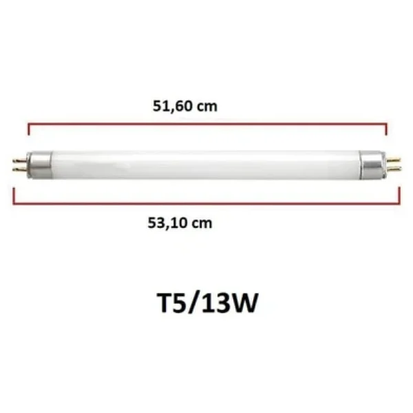 Philips 13w/54-765 T5 Floresan Ampul Lamba Beyaz Işık - Görsel 3