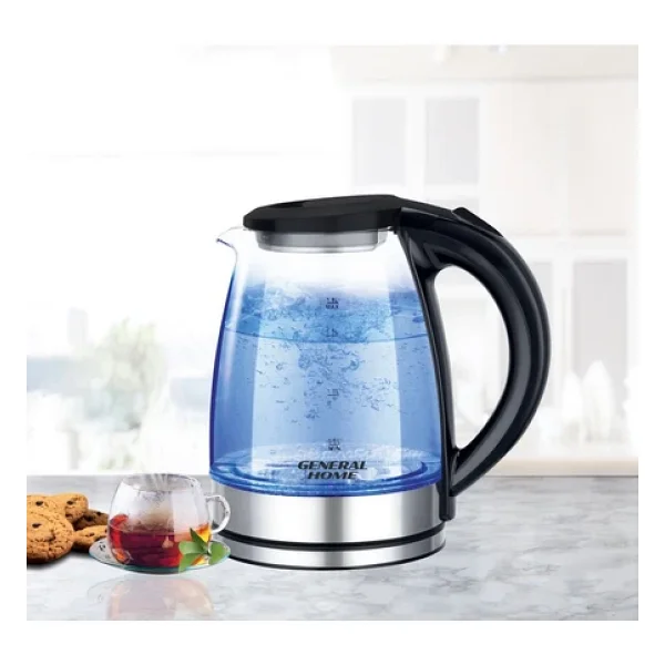 General Home Gh-3300 2000 W 1.8 Lt Cam Kettle - Görsel 4