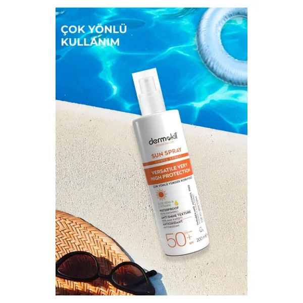 Dermokil Sun Sprey Koruyucu Güneş Spreyi 200 Ml - Görsel 2