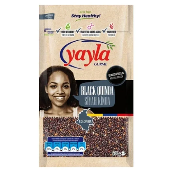 Yayla Gurme Siyah Kinoa 500 Gr - Görsel 4