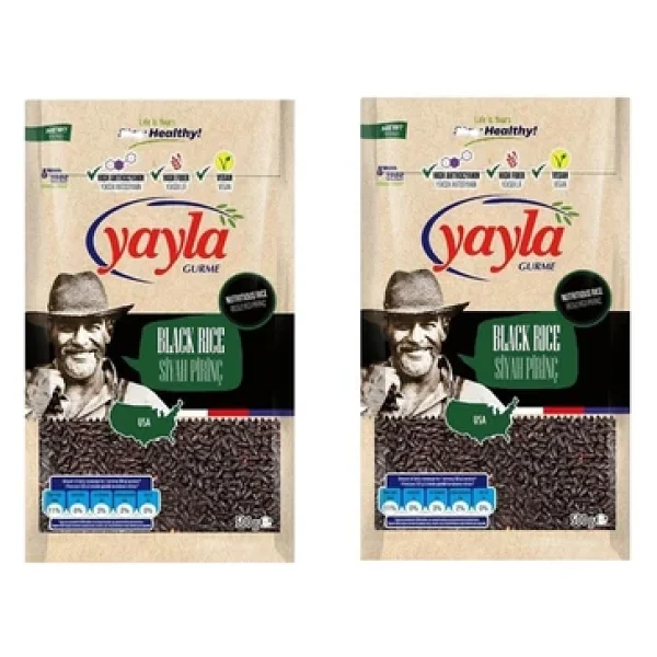 Yayla Gurme Siyah Pirinç 500 Gr 2'li - Görsel 4
